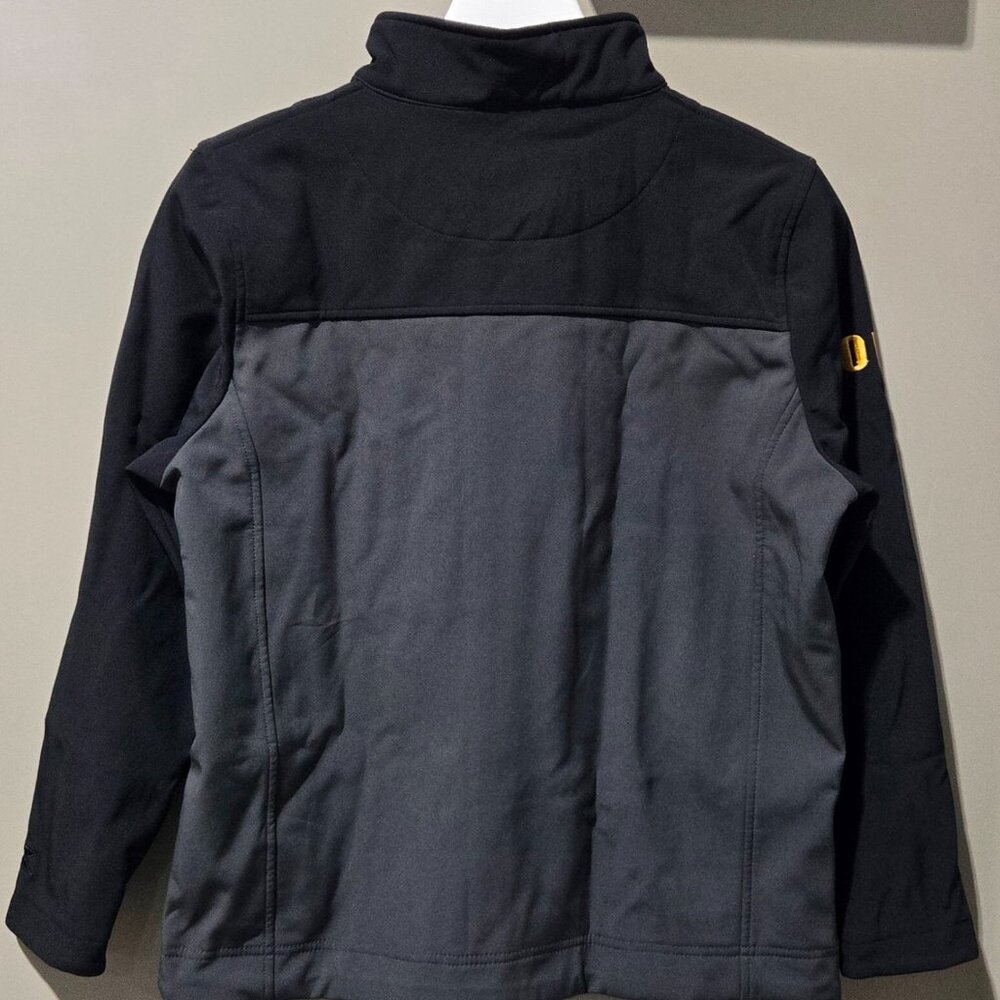 Colosseum Iowa Hawkeyes All Weather Black & Gray Full Zip Jacket -- Youth XL 20 - Picture 5 of 8